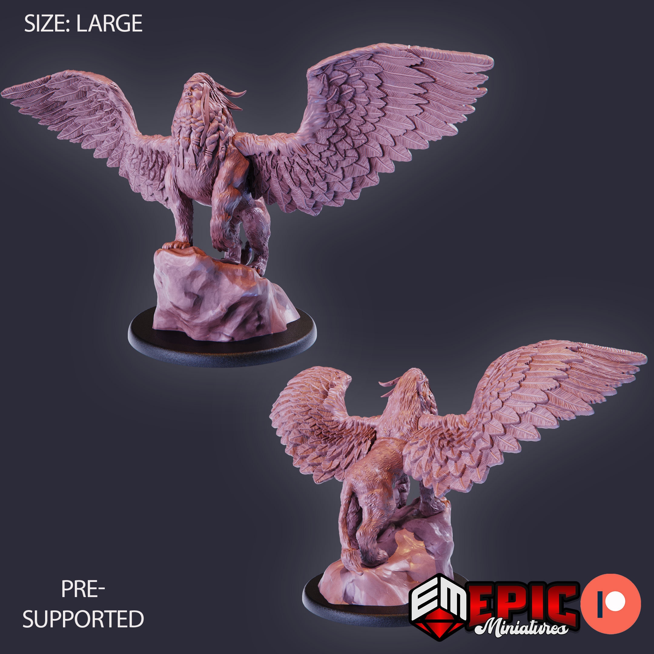Androsphinx (3 Variants) - Epic Miniatures - Etsy