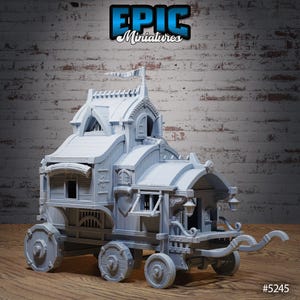Wooden Wagon - Epic Miniatures