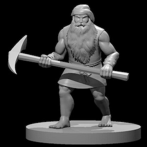 Dwarf Miner (2 Variants Available) - MZ4250
