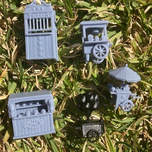 カーニバルショップ、地形セット - Epic Miniatures
