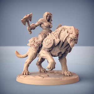 Smilodon Rider D (2 Variants Available) - Artisan Guild
