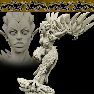 Harpy (3 Poses Available) - Brayan Nafarrate