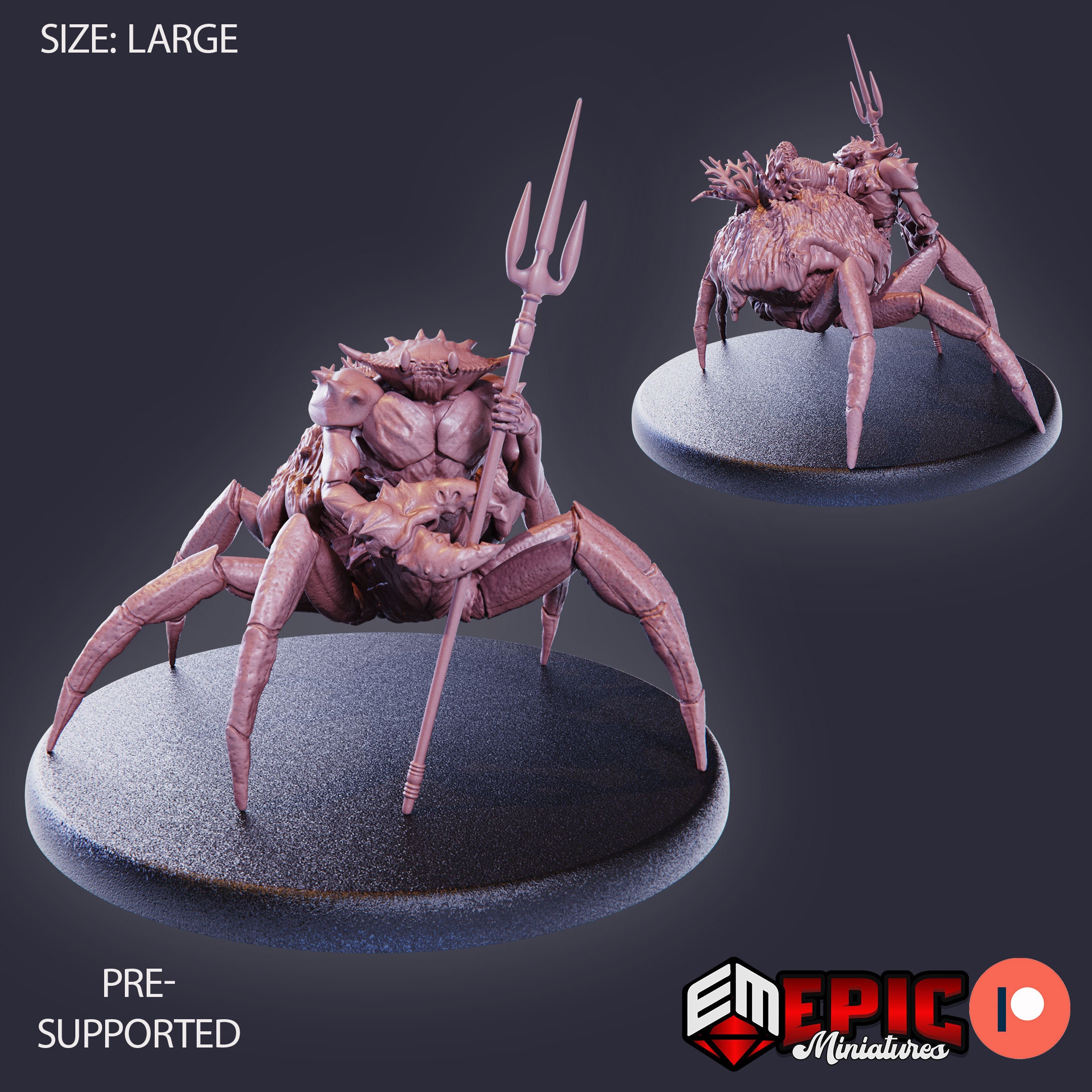 Crab People (3 variantes disponíveis) - Epic Miniatures