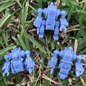 B.E.P. Maintenance Robots (3 Variants Available) - Print Minis
