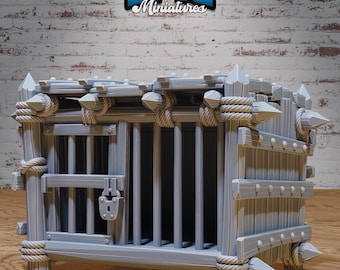 Prison Scatter, Cages (5 Variants Available) - Epic Miniatures