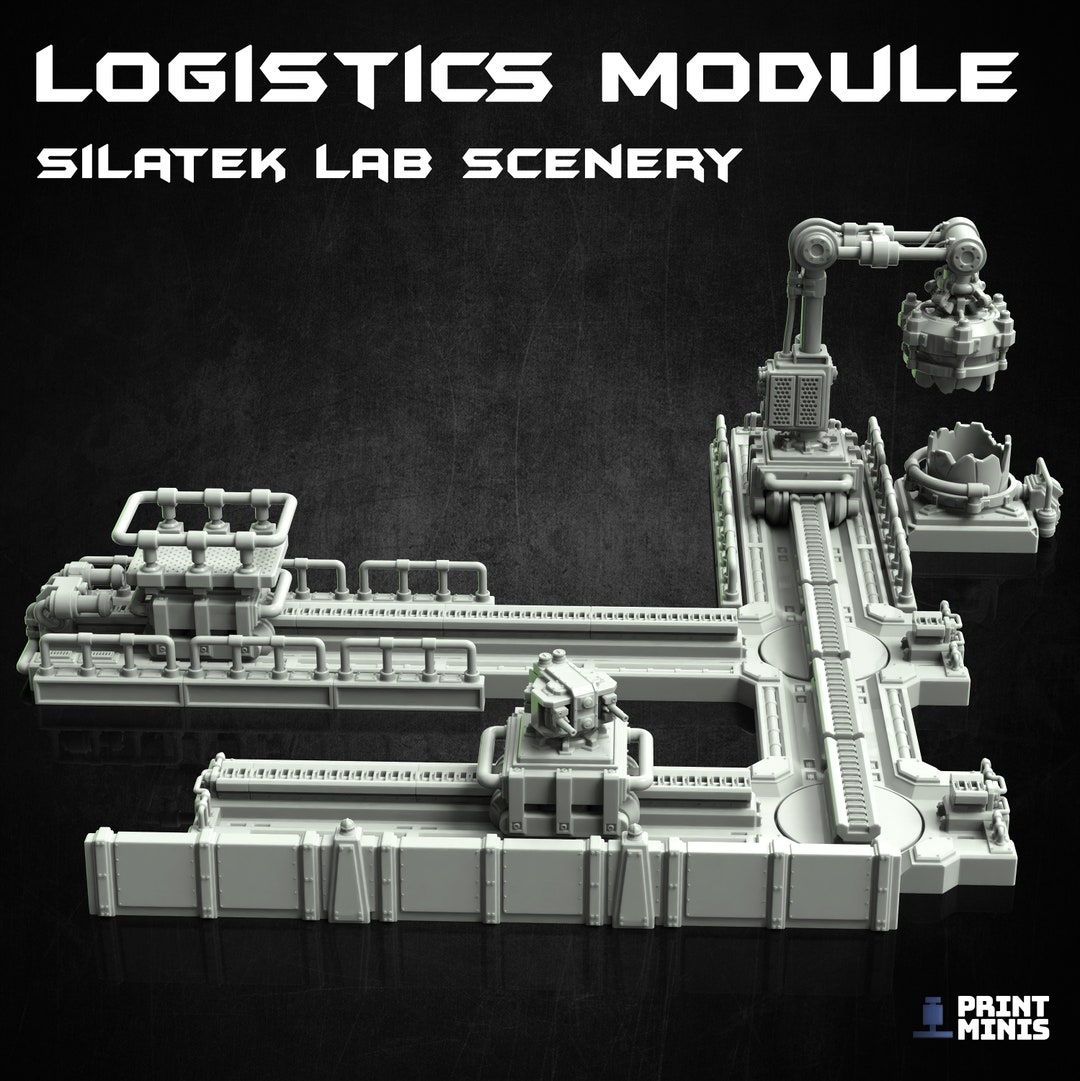 Logistics Modular Scenery Kit - Print Minis - Etsy