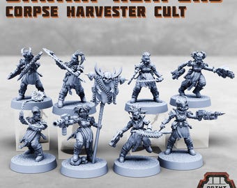 Danika Reapers, Corpse Harvester Cult (8 Variants Available) - Print Minis