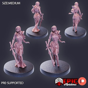 Slime Heroine (5 Variants Available) - Epic Miniatures