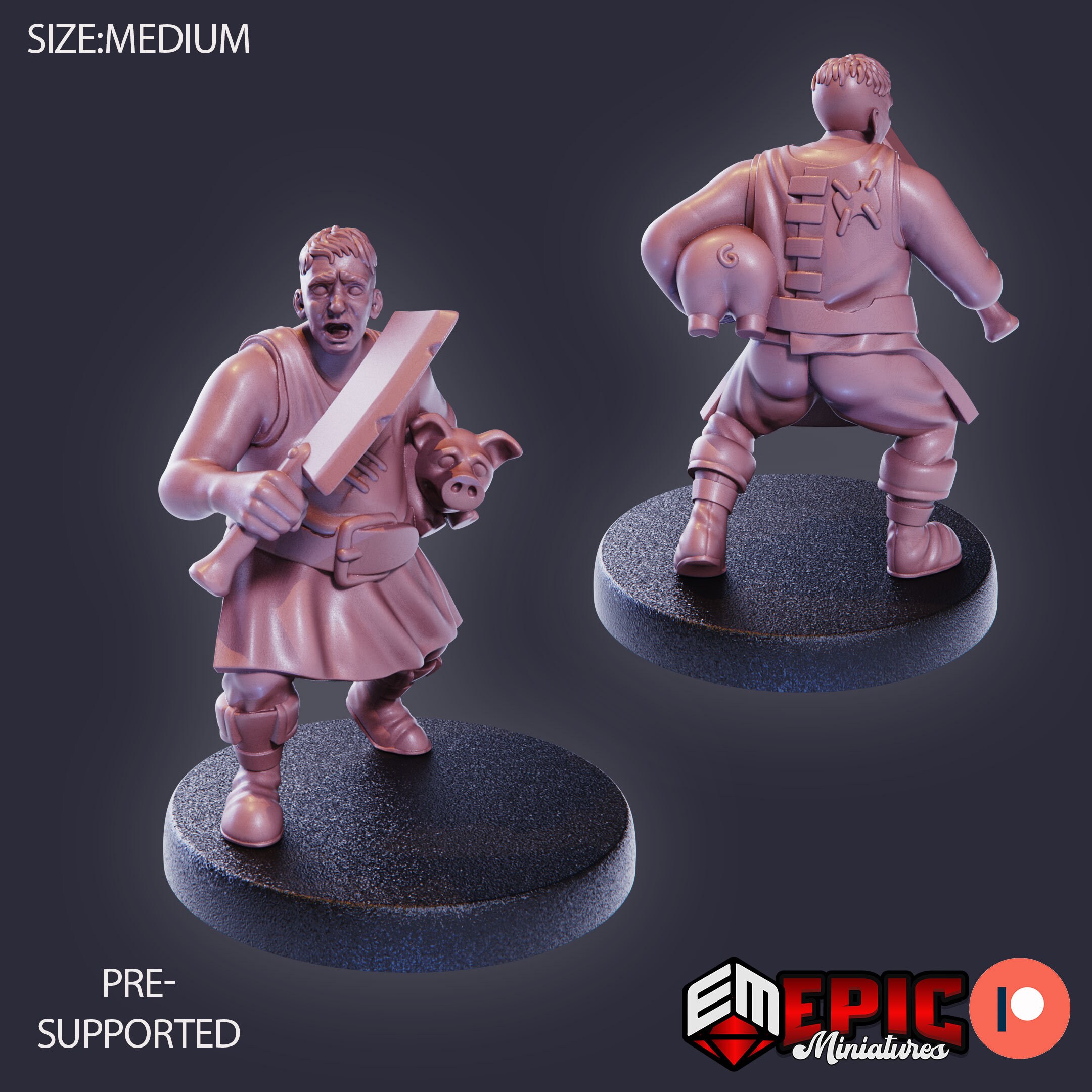 Resin D&D Townsfolk Personalities Set 28mm Scale. Dungeons and Dragons  Miniatures Set Dnd Miniatures Set Towns People Npcs Villagers 