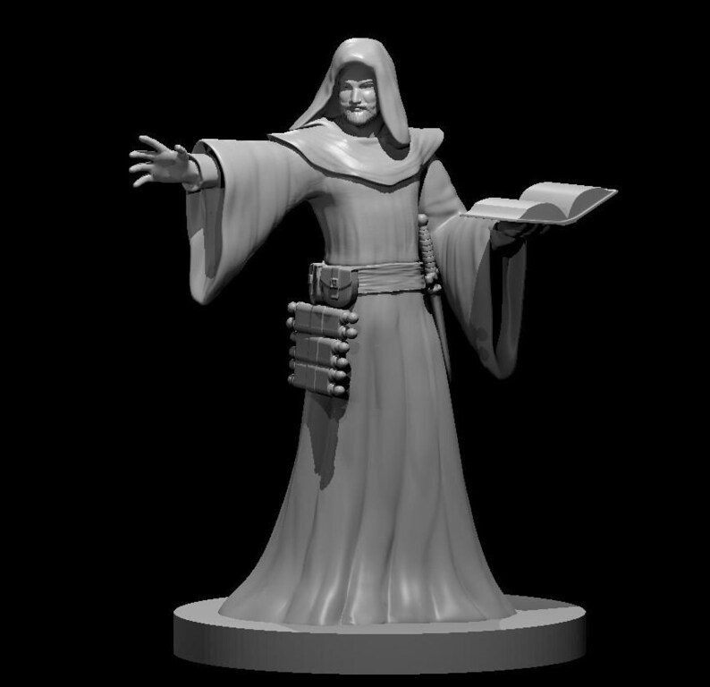 Human Wizard With Spellbook (2 Variants Available) - MZ4250 - Etsy Canada