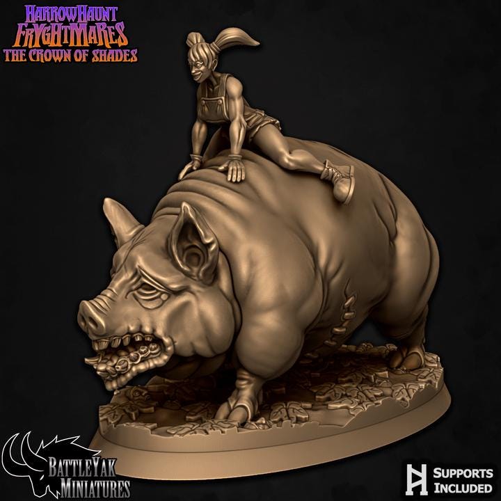 Prized Hog Riders, Farmer's Daughters (4 Variants Available