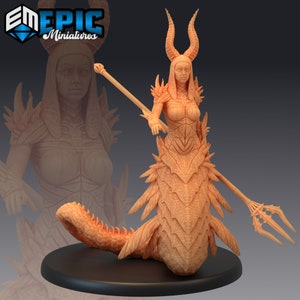 Vulkansalamander (3 Varianten) - Epic Miniatures