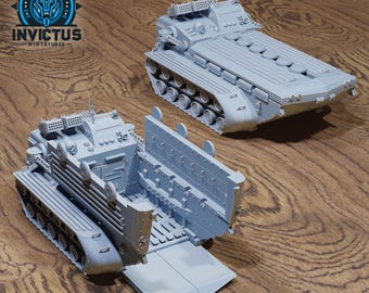 Amphibious Assault Craft (2 Variants Available) - Invictus Miniatures