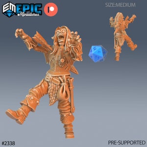 Zombie Warrior (3 Variants Available) - Epic Miniatures