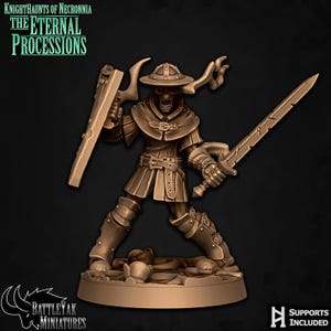 Spectral Men-at-Arms, Footmen (6 Variants Available) - Battle Yak