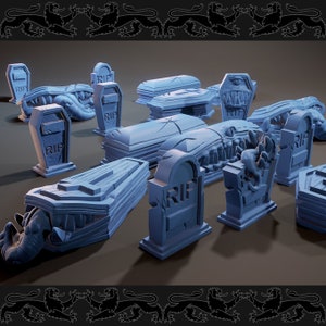 Graveyard Mimic (5 Variants Available) - Brayan Nafarrate