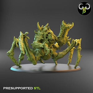 Hellbreaker, Demon Spider-Crab Siege Machine - Clay Beast Creations