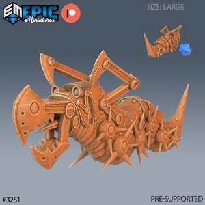 Iron Centipede (3 Variants Available) - Epic Miniatures
