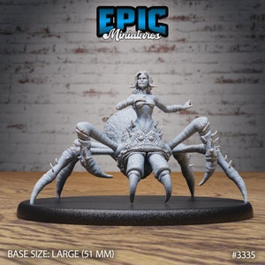 Arachne, Spider Lady (3 Variants Available) - Epic Miniatures