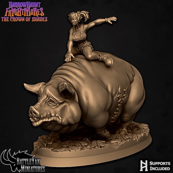 Prized Hog Riders, Farmer's Daughters (4 Variants Available