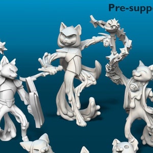 Plasmoid Cats (3 Variants Available) - Kawna Minis