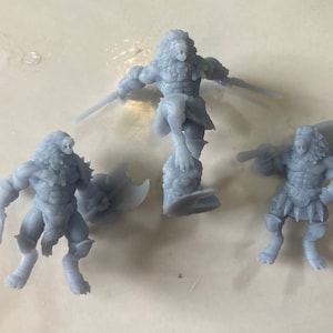 Tabaxi Lion Warrior (3 Variants Available) - Epic Miniatures
