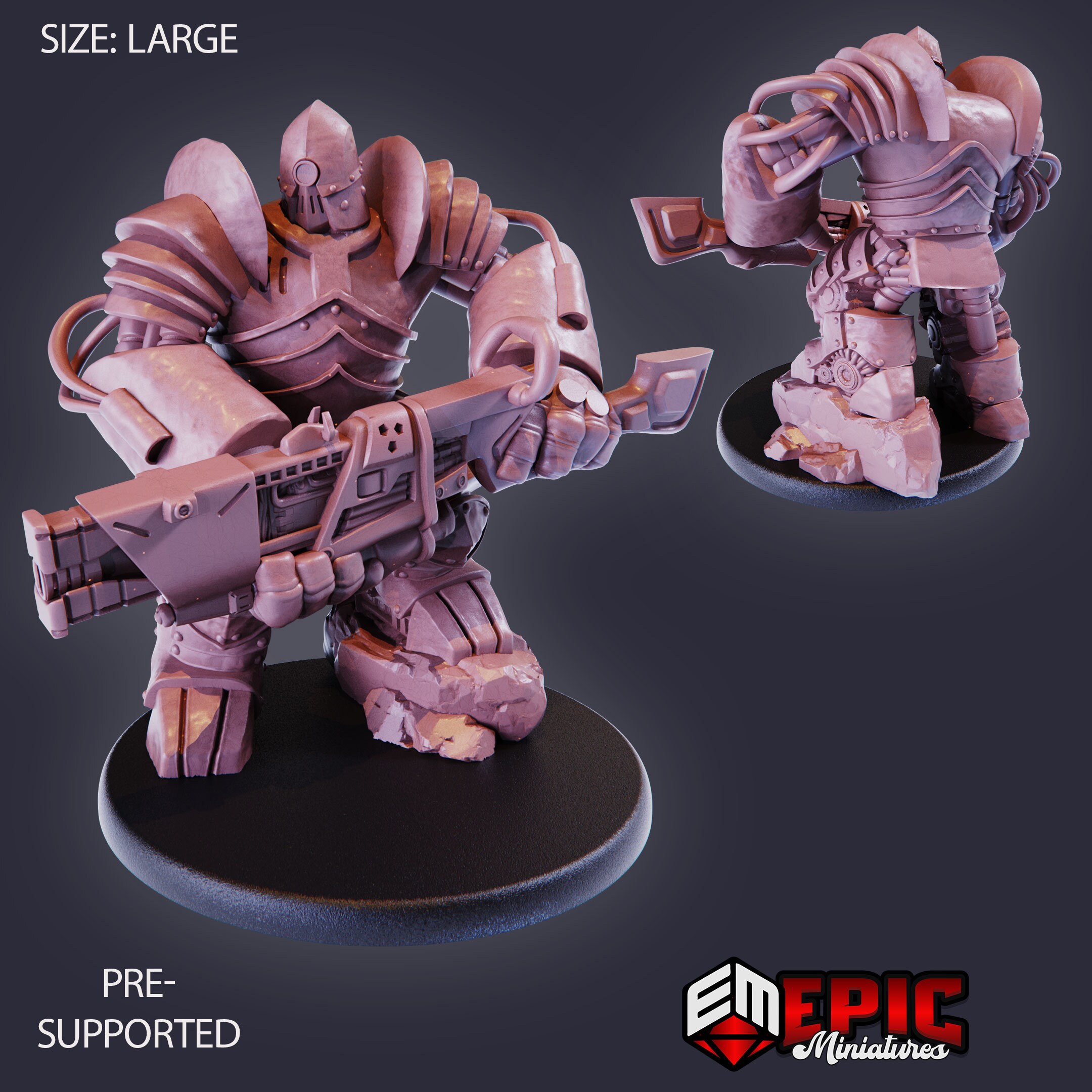 Iron Juggernaut (3 Variants Available) - Epic Miniatures - Etsy