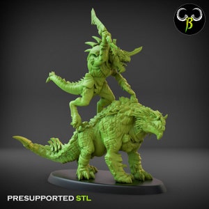 Stellar Lord Mounted - Clay Beast Creations
