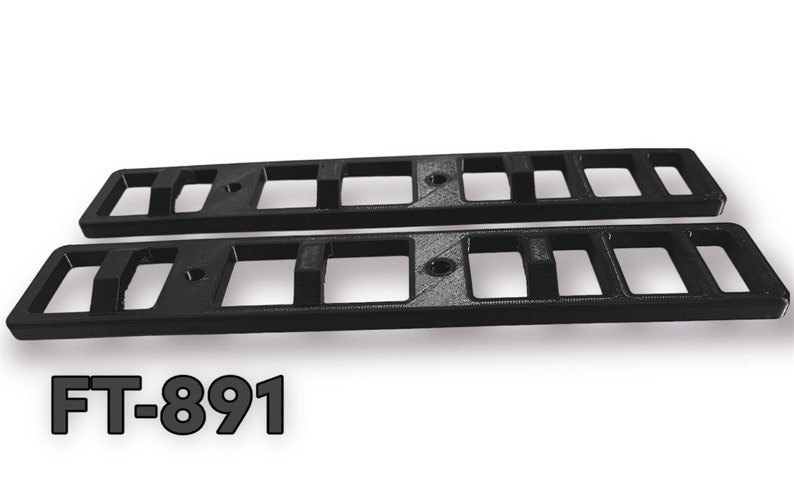 Sidebars for YAESU FT891 3D Printed Etsy