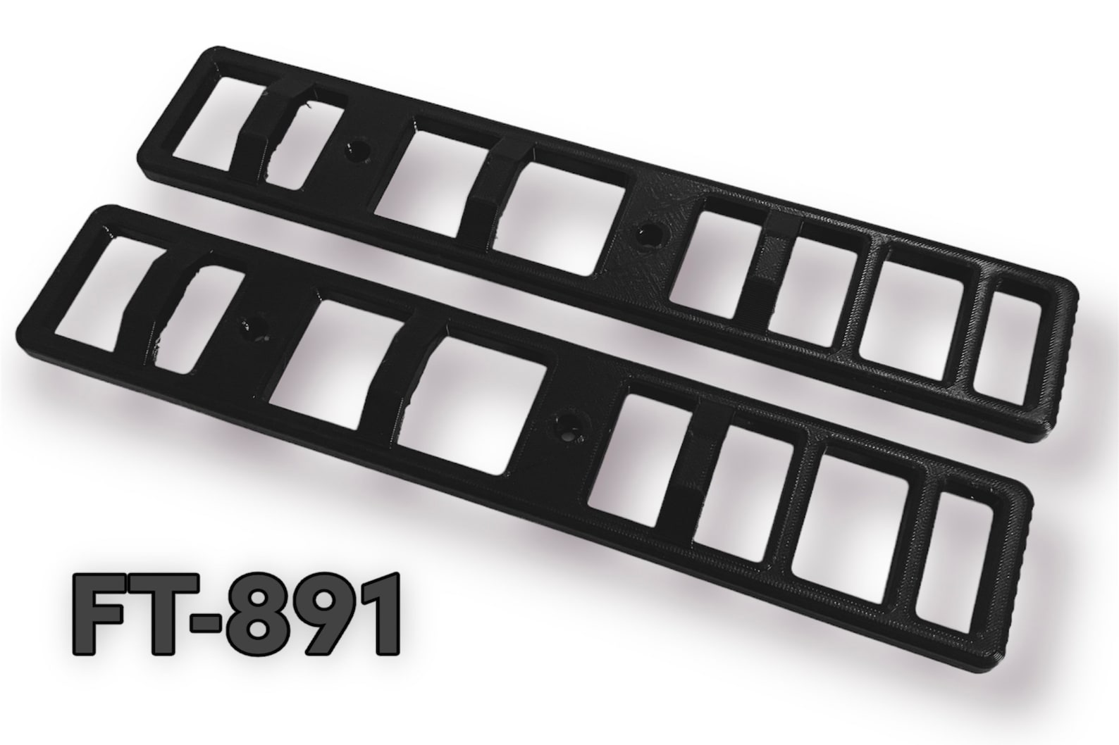 Sidebars for YAESU FT891 3D Printed Etsy