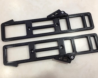 Barras laterales/manillar para YAESU FT-857 con reposapiés impreso en 3D petg