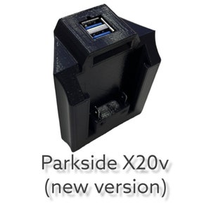 Archivo STL Adaptador de batería Parkside X20 para taladros