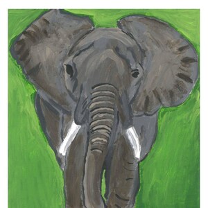 Elephant Wall Art Print