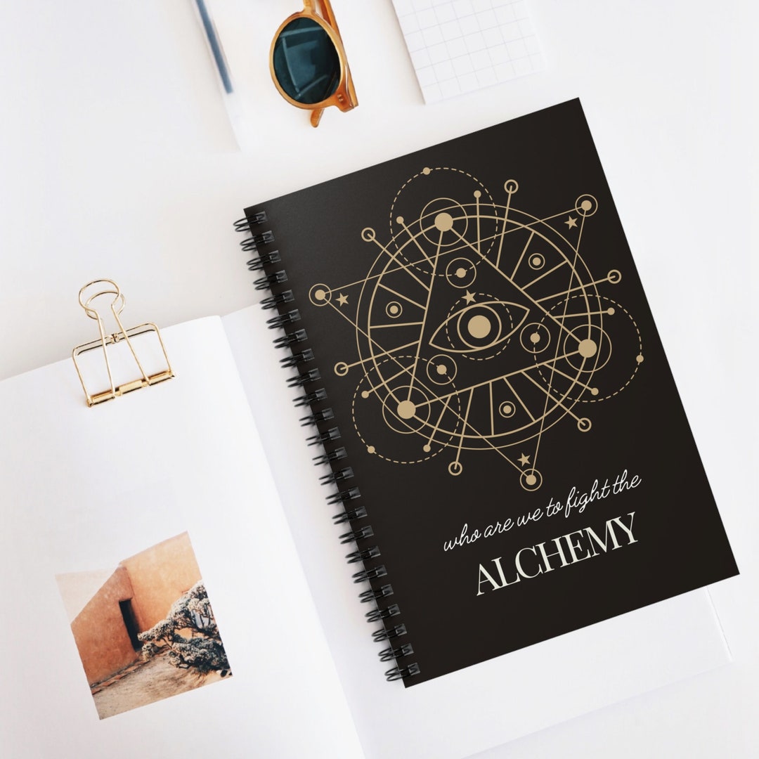 Alchemy Journal: Mystical Witchcraft Notebook With Esoteric Design - Etsy