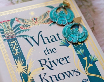 What the River Knows Inspired Earrings, Isabel Ibañez