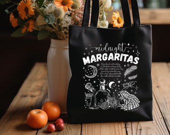 Midnight Margaritas Tote Bag, Magic Aunts, She Put The Lime In The Coconut, Owens Sisters