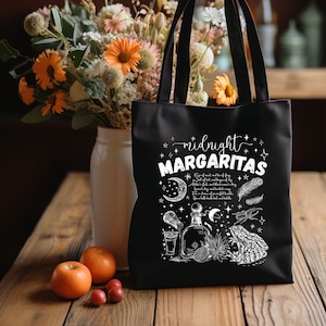 Midnight Margaritas Tote Bag, Practical Magic Aunts, She Put The Lime In The Coconut, Owens Sisters, Alice Hoffman