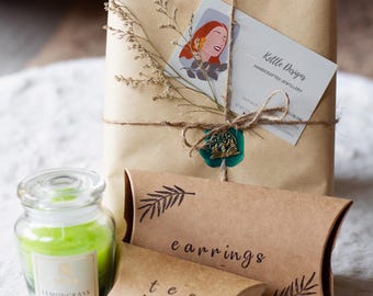 Blind Date With a Book Box - Boucles d'oreilles assorties