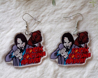 Mr Wick, Baba Yaga, Movie Earrings