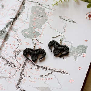 Balrog Inspired Earrings