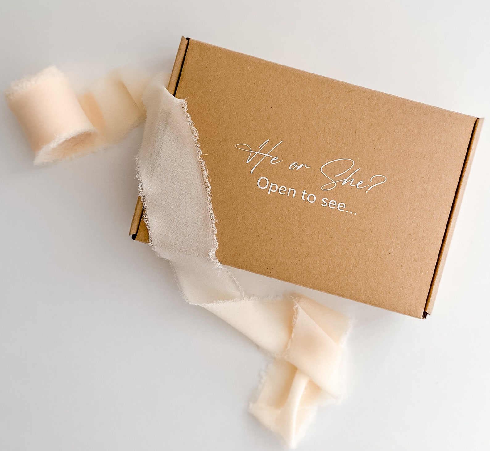 Gender Reveal Gift Box Gender Reveal for Baby Boy Baby Boy Etsy