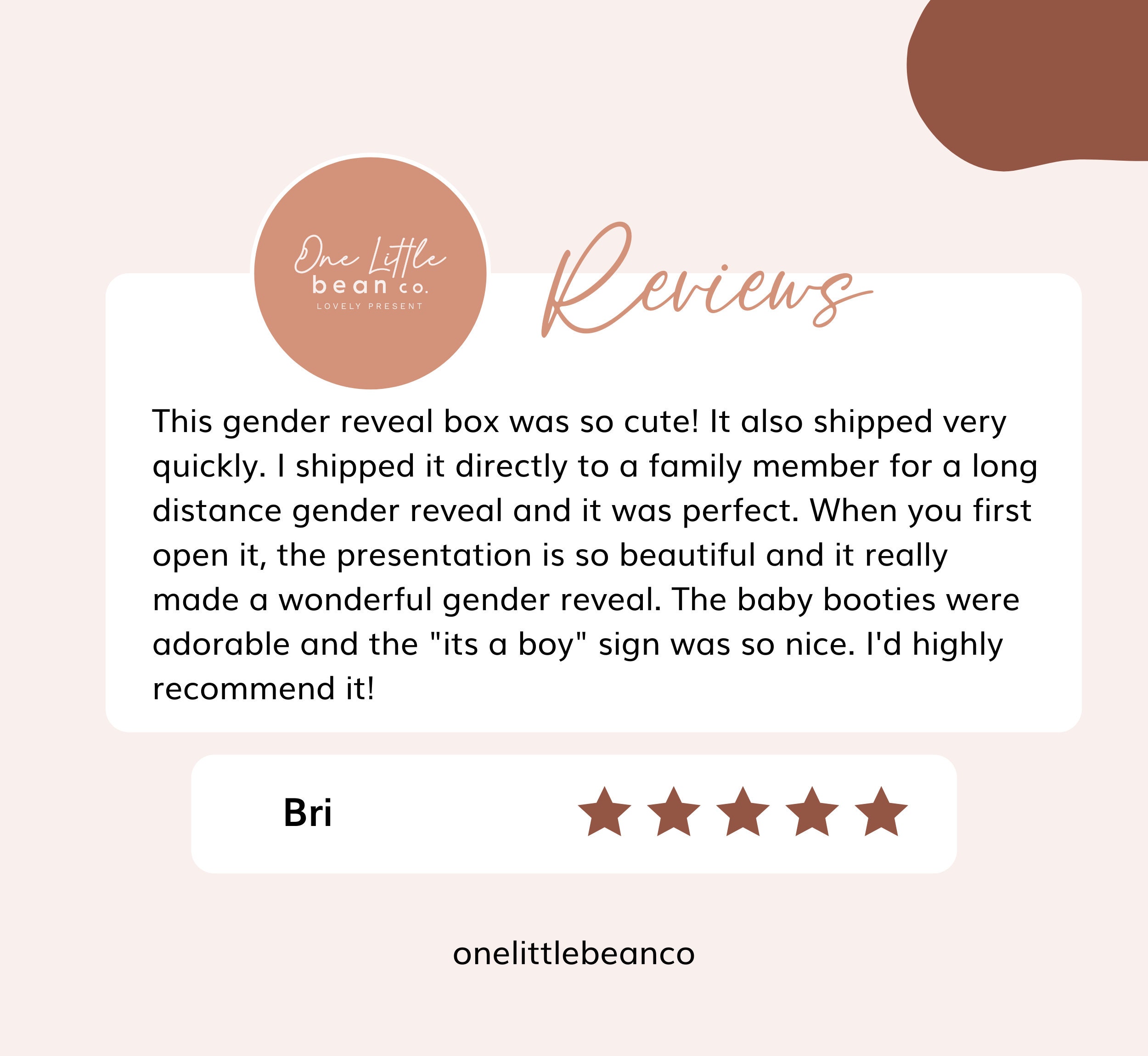 Gender Reveal Gift Box Gender Reveal for Baby Boy Baby Boy Etsy