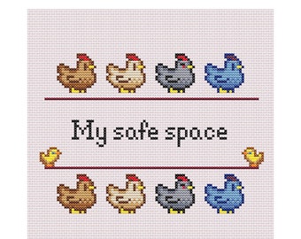 Chickens with quote
