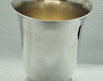 Solid Silver Cup / Kiddush Cup / Becher