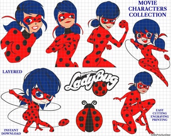 Free Free 205 Cricut Cutting Miraculous Ladybug Svg Free SVG PNG EPS DXF File