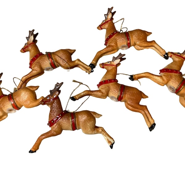 Plastic Reindeer Etsy