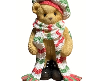 Darren Nothings Cozier Than Friendship Enesco 2000 Bear Figurine Special Edition