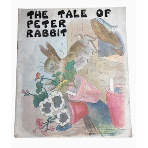Vintage The Tale Of Peter Rabbit Book By The Platt & Munk Co. Inc. No. 3100-G