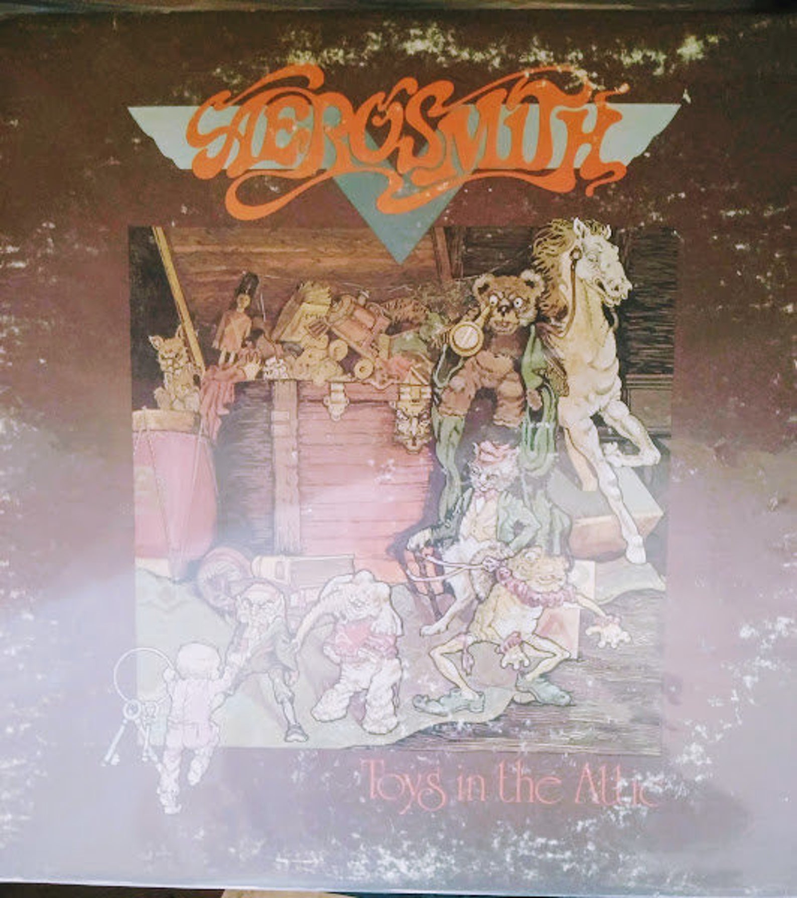 Vintage Aerosmith Toys in the Attic Vinyl LP Record Album No Barcode