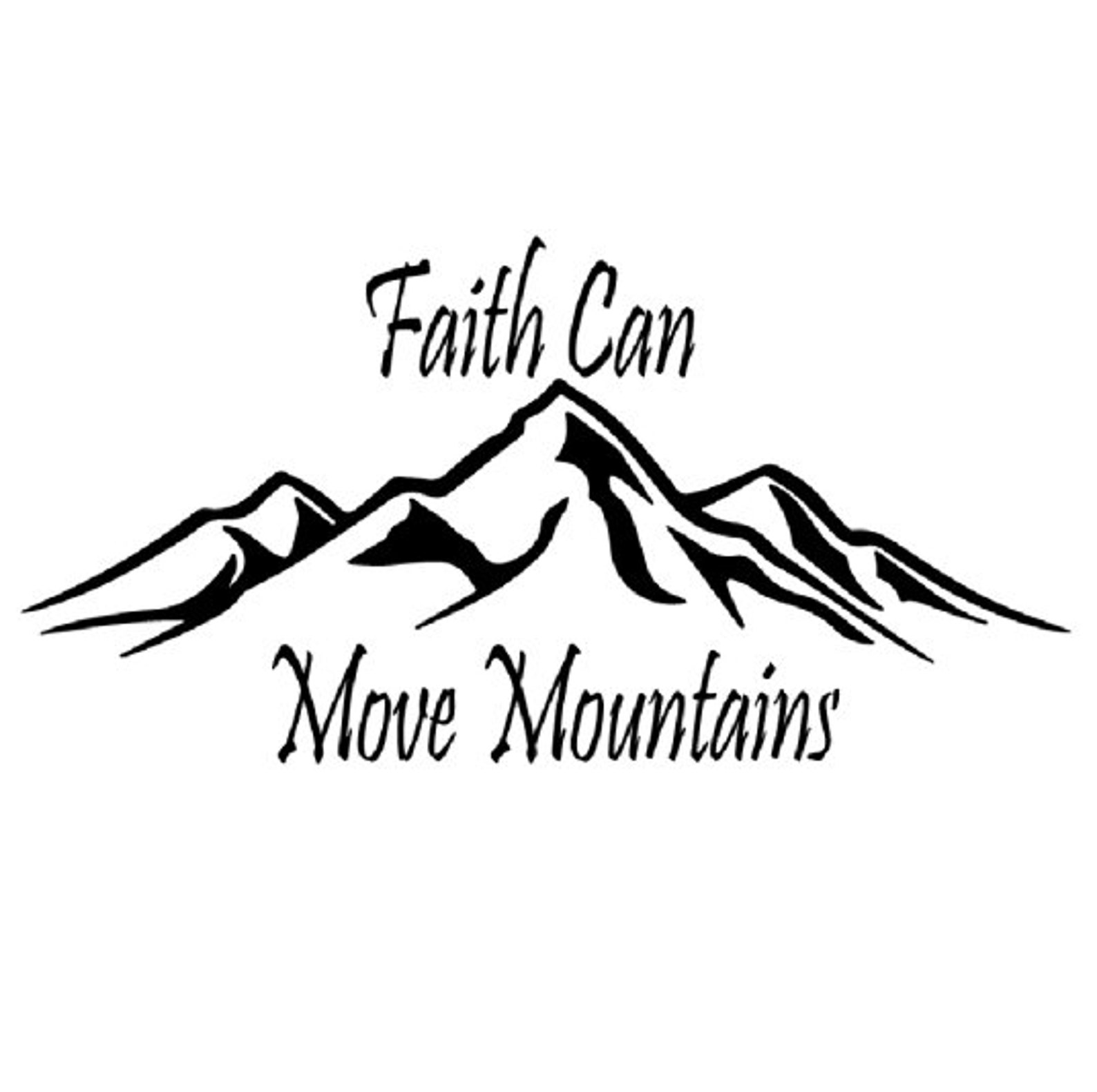 Faith Can Move Mountains SVG/PNG Etsy